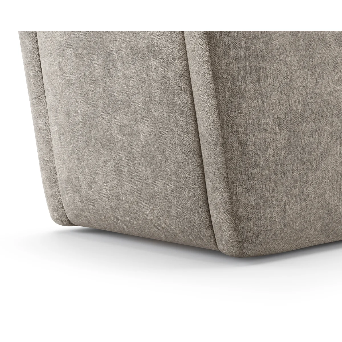 Palermo Truffle Chenille Fabric High Back Swivel Armchair – image 3