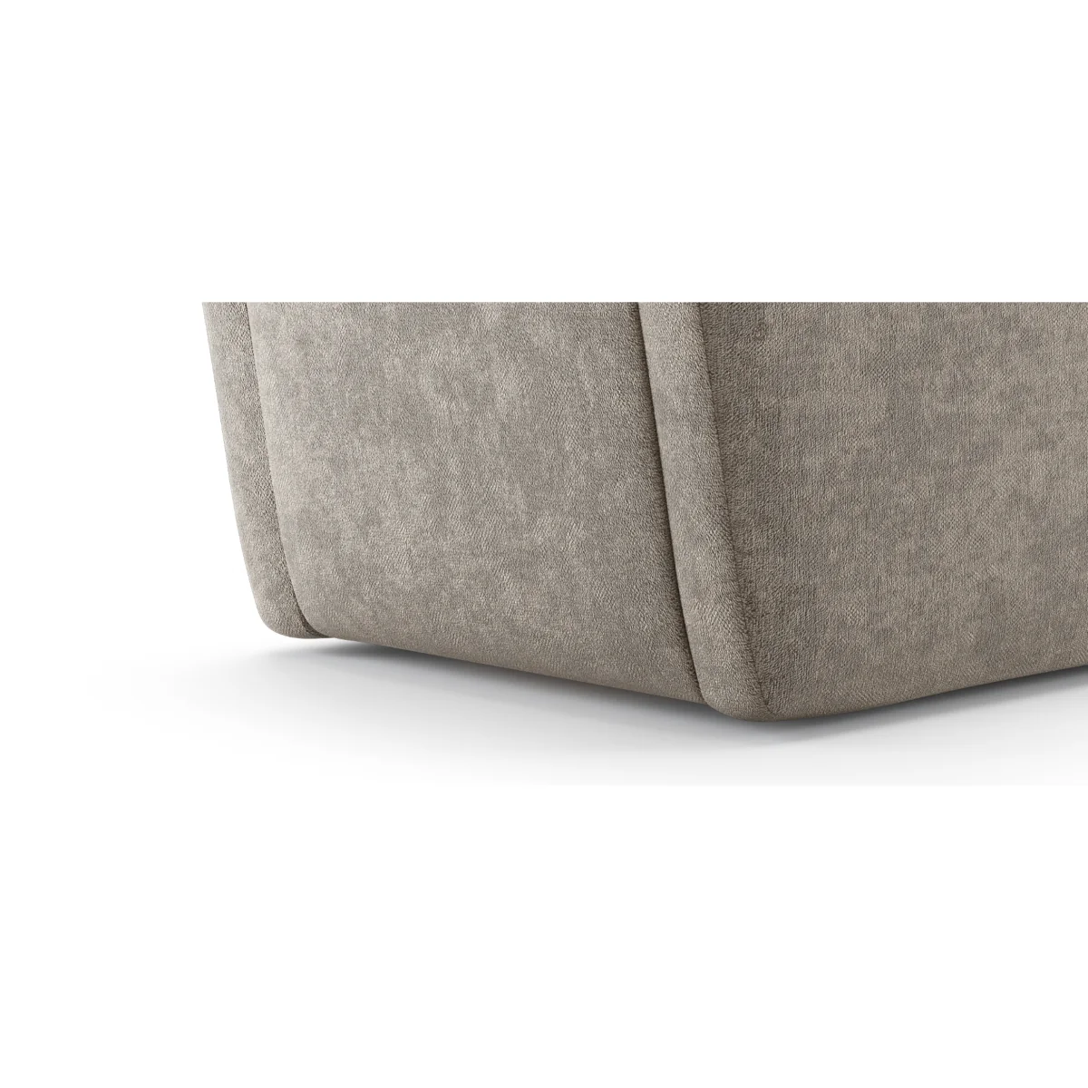Palermo Truffle Chenille Fabric High Back Swivel Armchair – image 7