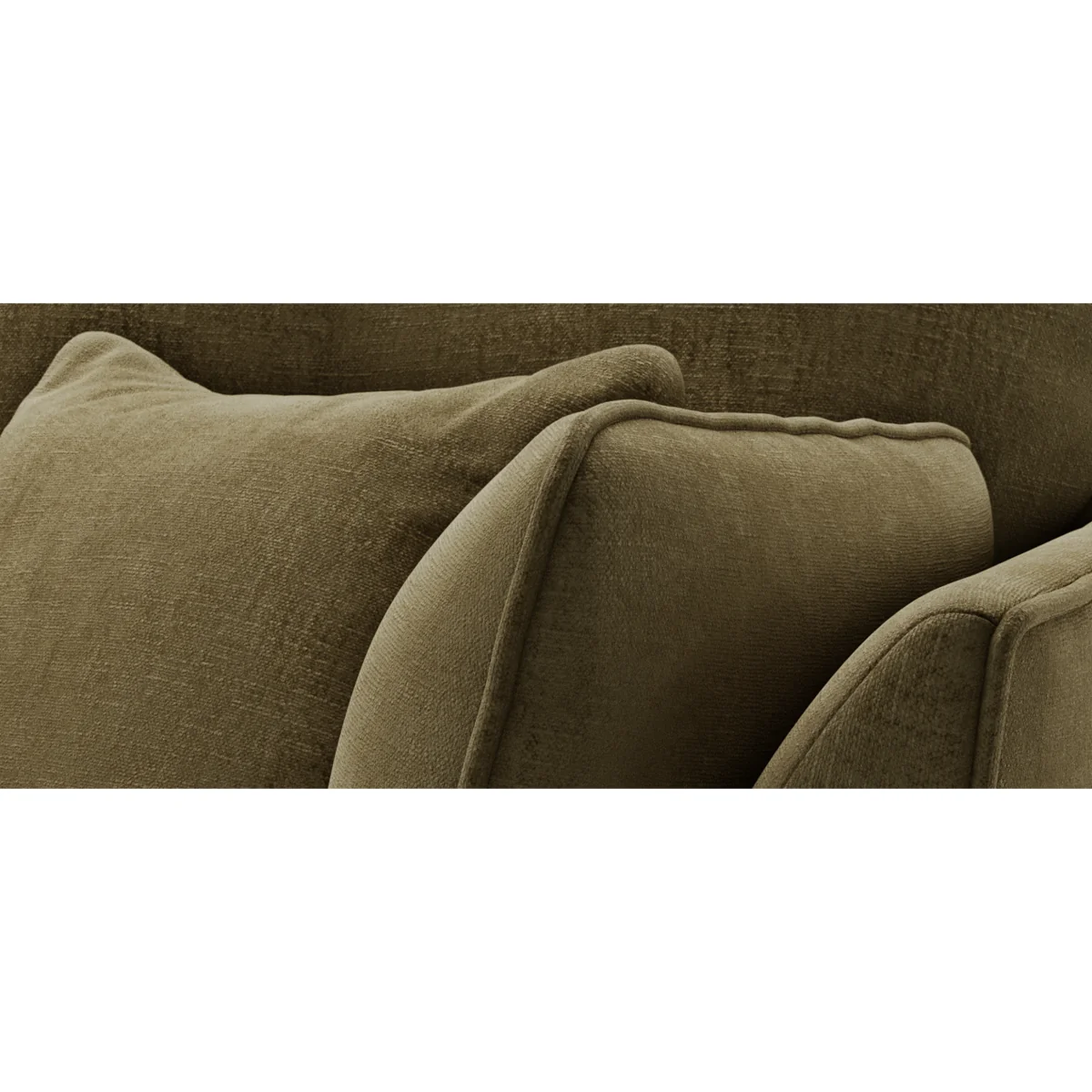Capri Sage Chenille Fabric Armchair – image 7