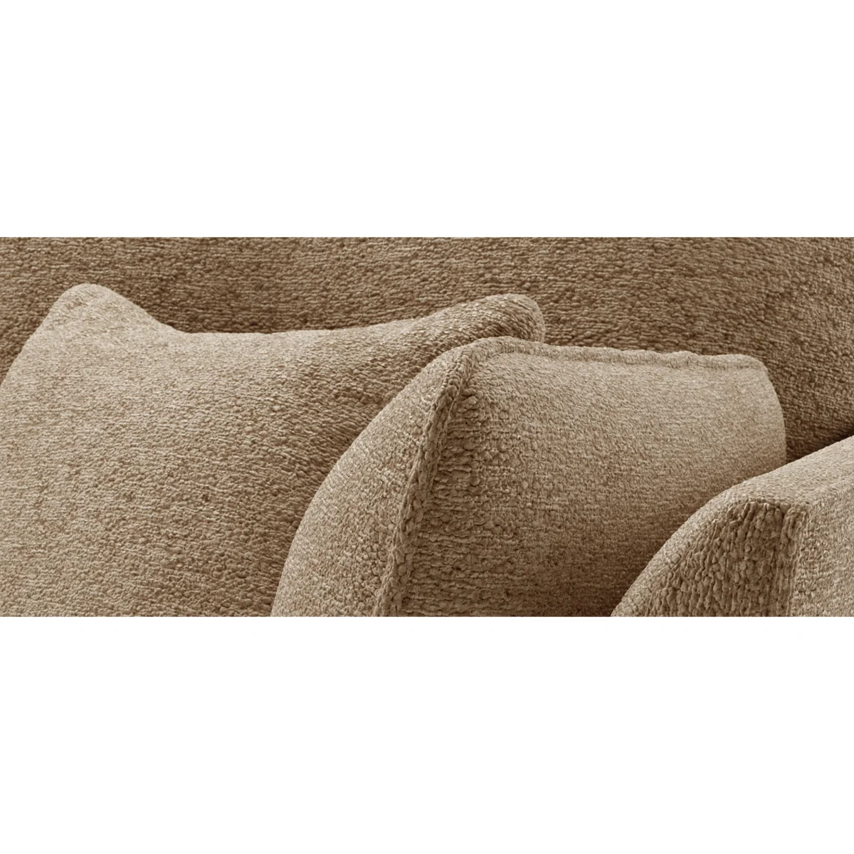 Capri Caramel Boucle Fabric Armchair – image 7