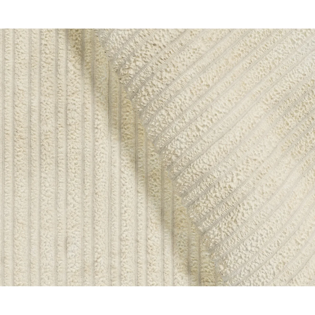 Milan Ivory Fabric Armchair – image 5