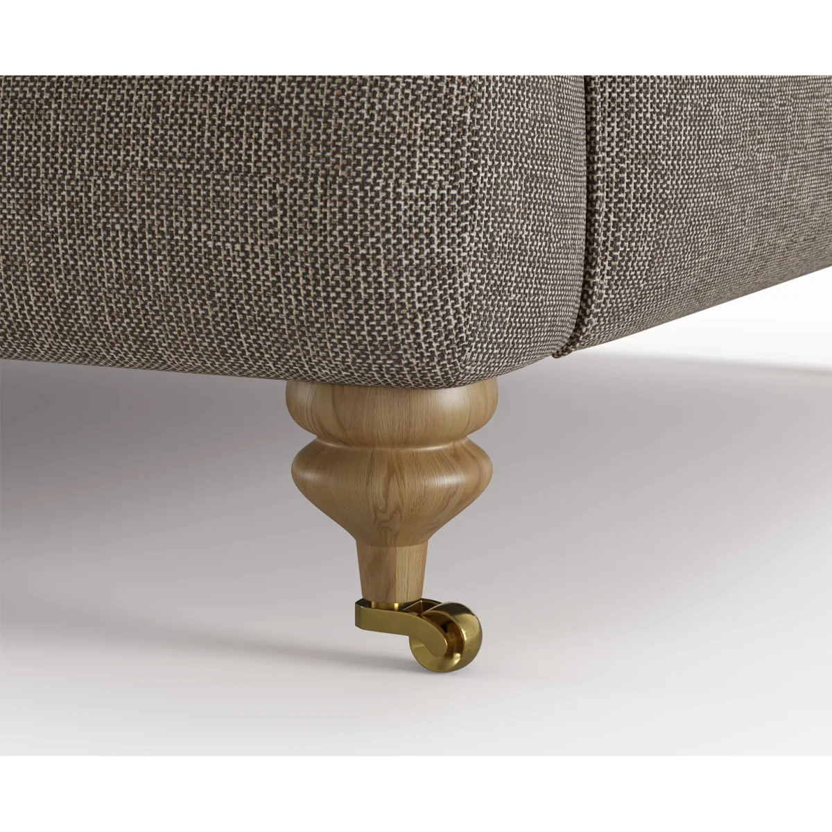 Chilworth Grey Fabric Armchair with Grey Cushion – image 4