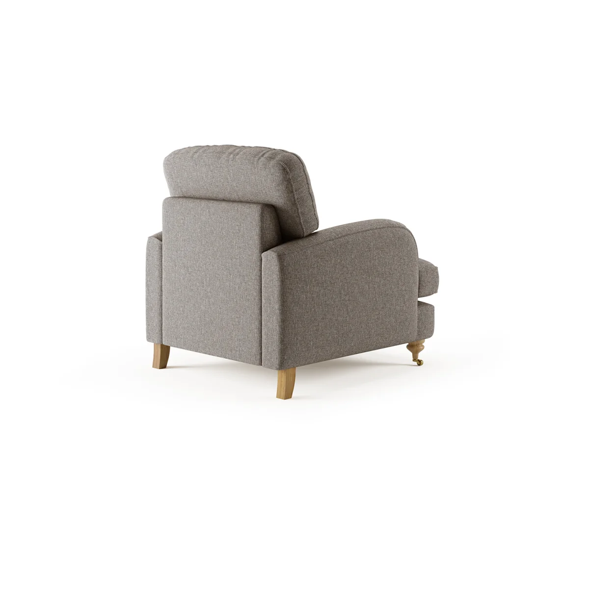 Chilworth Grey Fabric Armchair with Grey Cushion – image 5