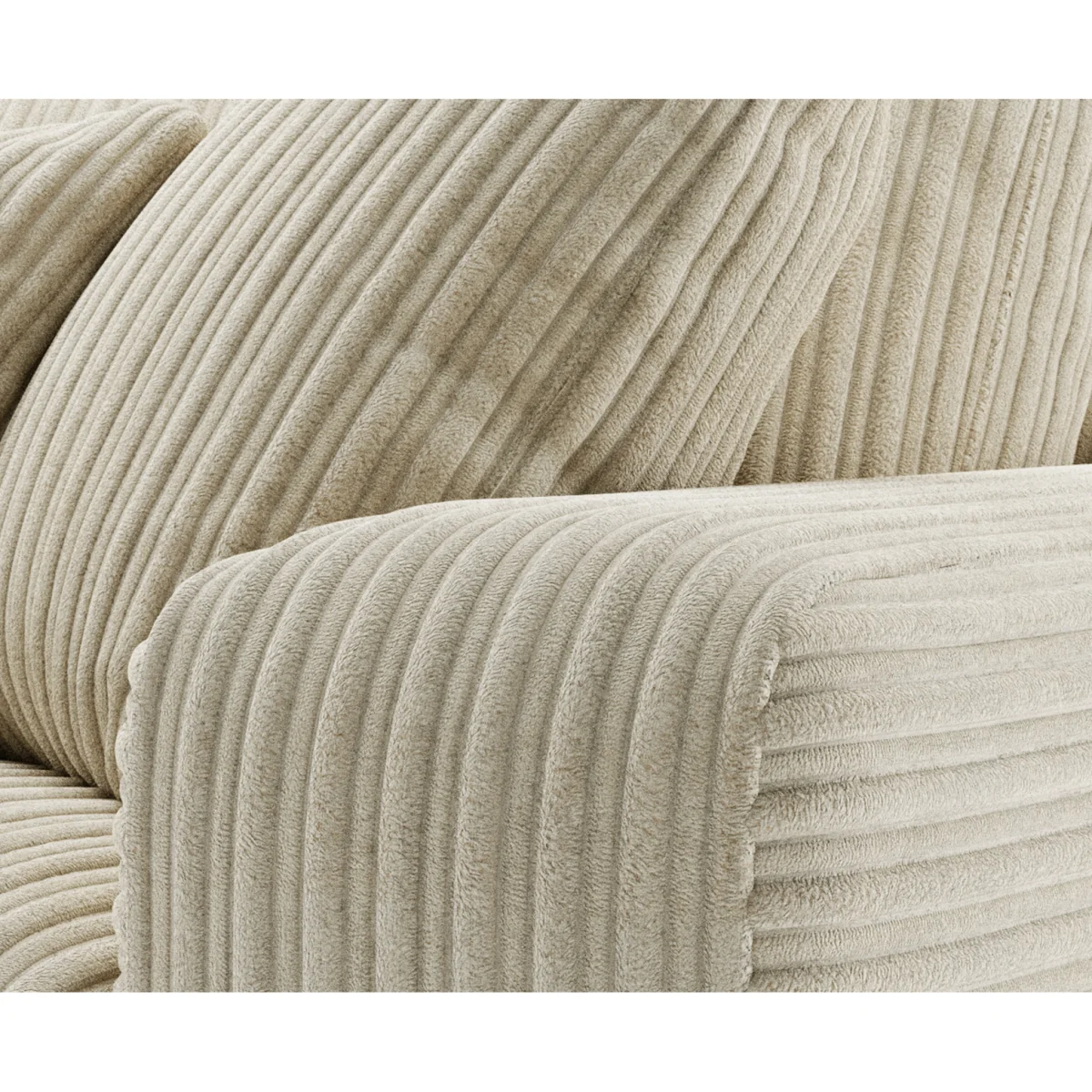 Milan Stone Fabric Armchair – image 3