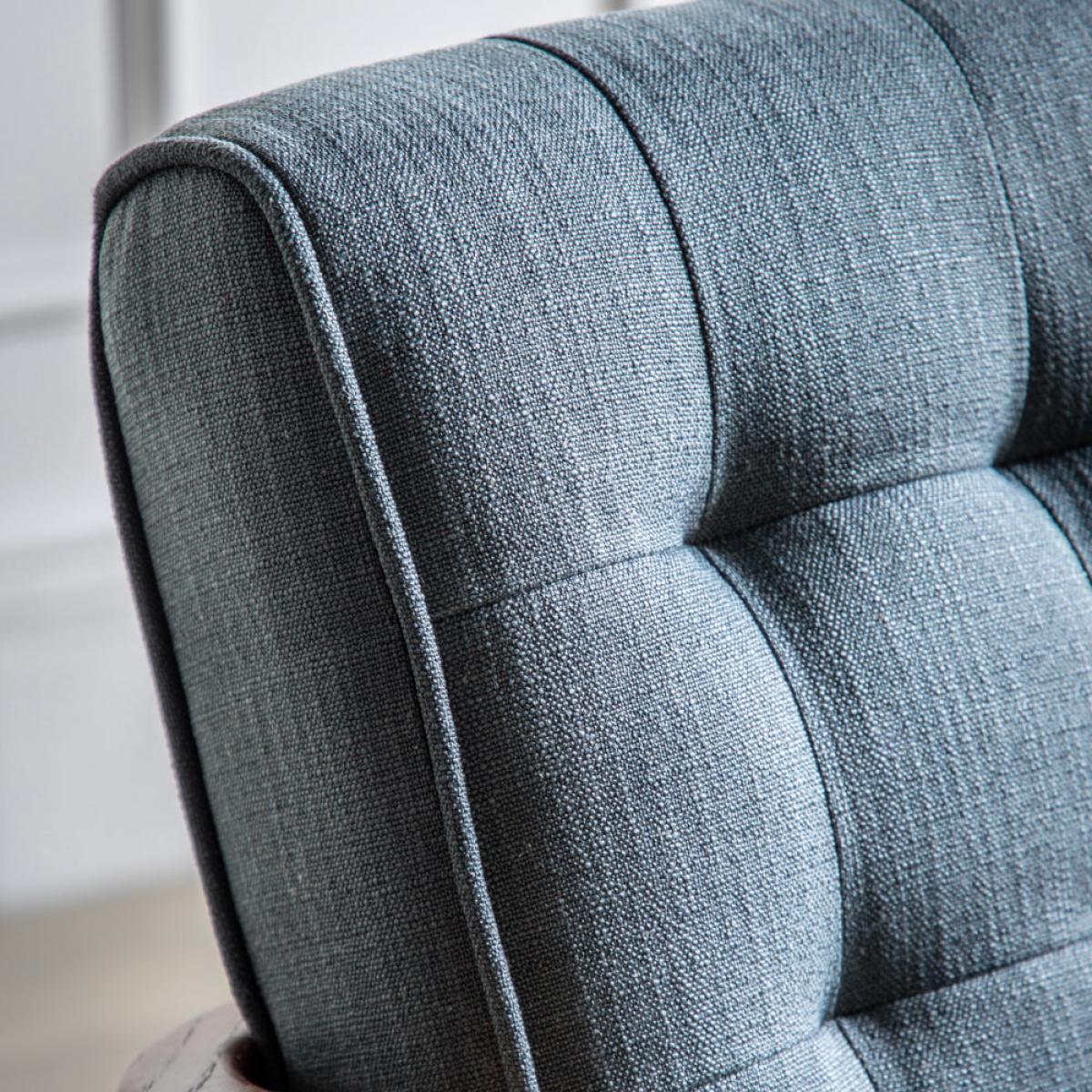 Gallery Interiors Humber Occasional Chair in Dark Grey – image 3