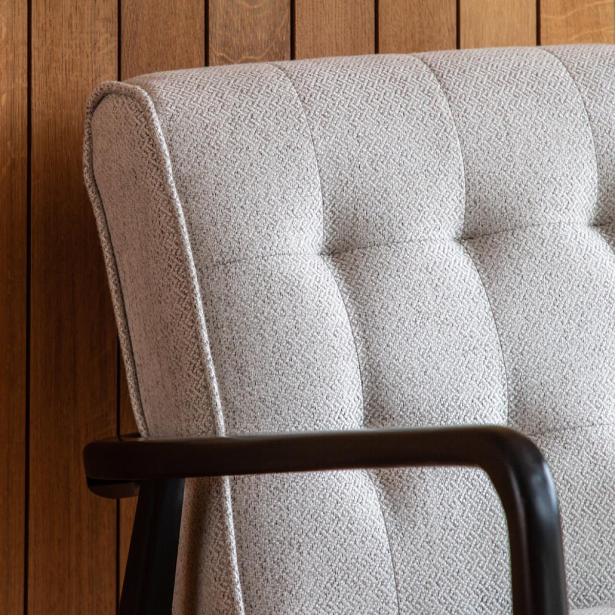 Gallery Interiors Houndslow Armchair in Natural Weave – image 6