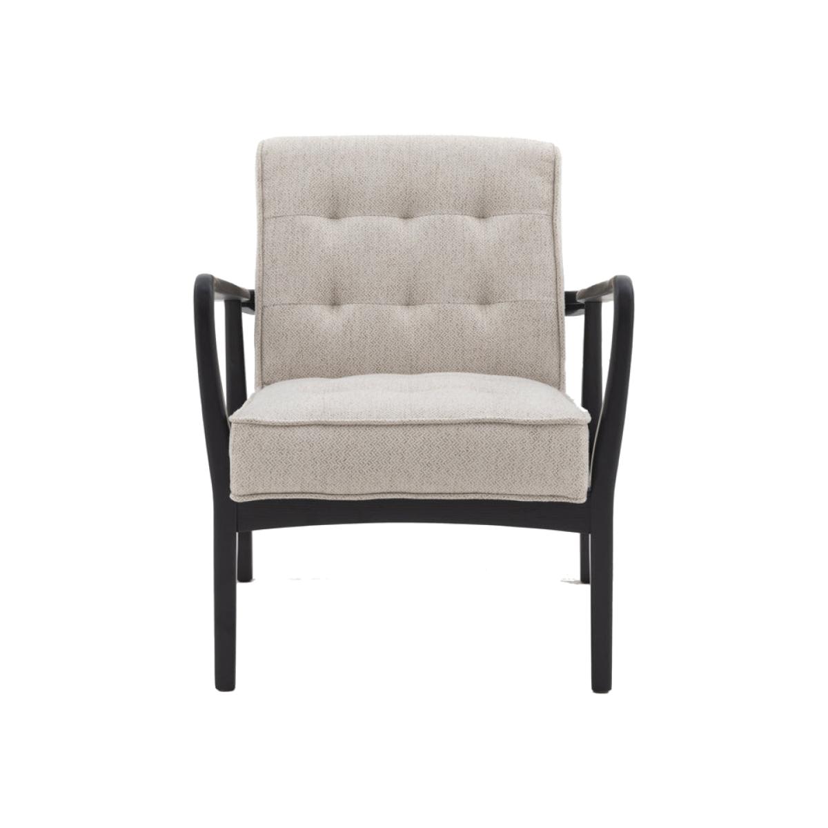 Gallery Interiors Houndslow Armchair in Natural Weave – image 1
