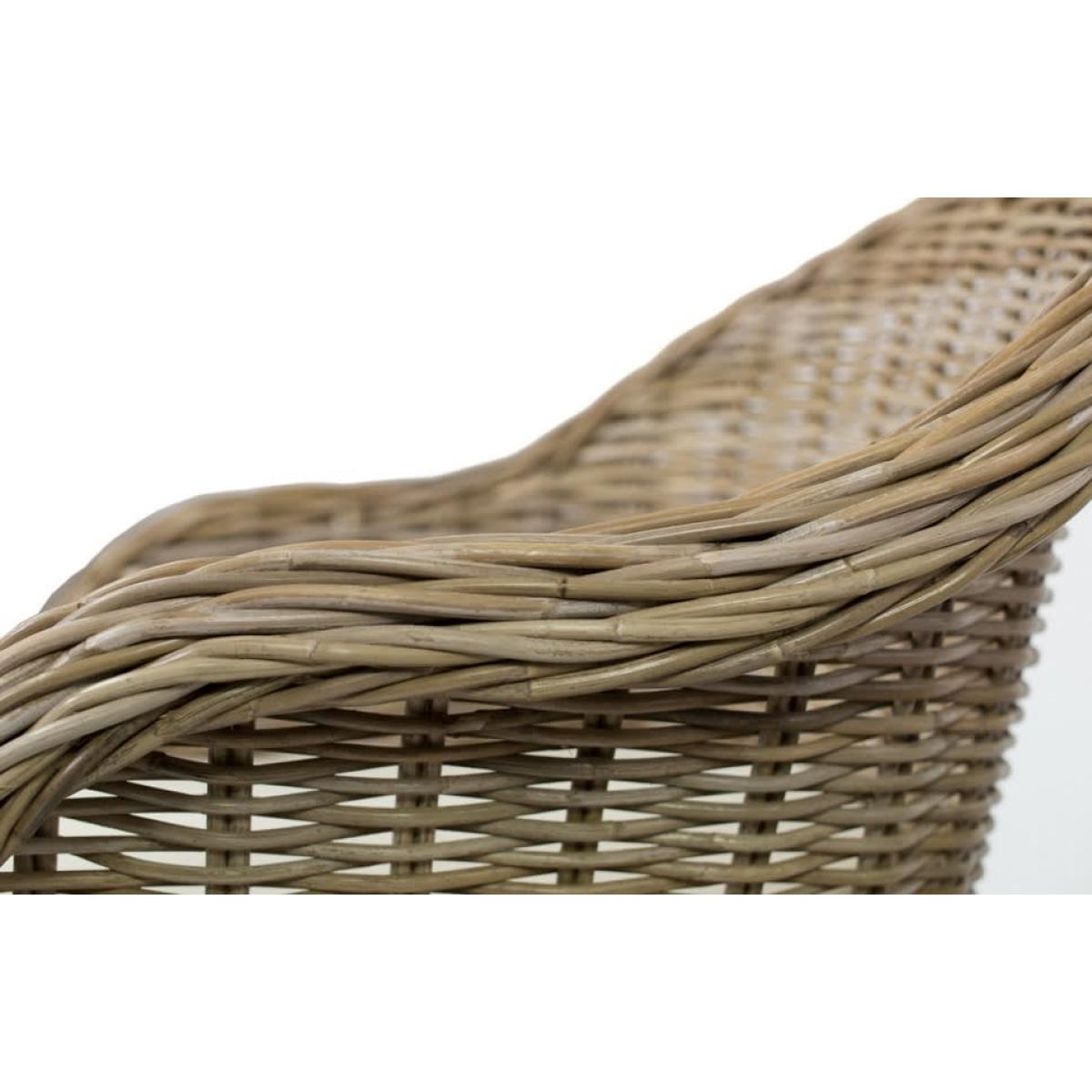 Hampton - Set of Two Rattan Armchairs - Natural – image 2