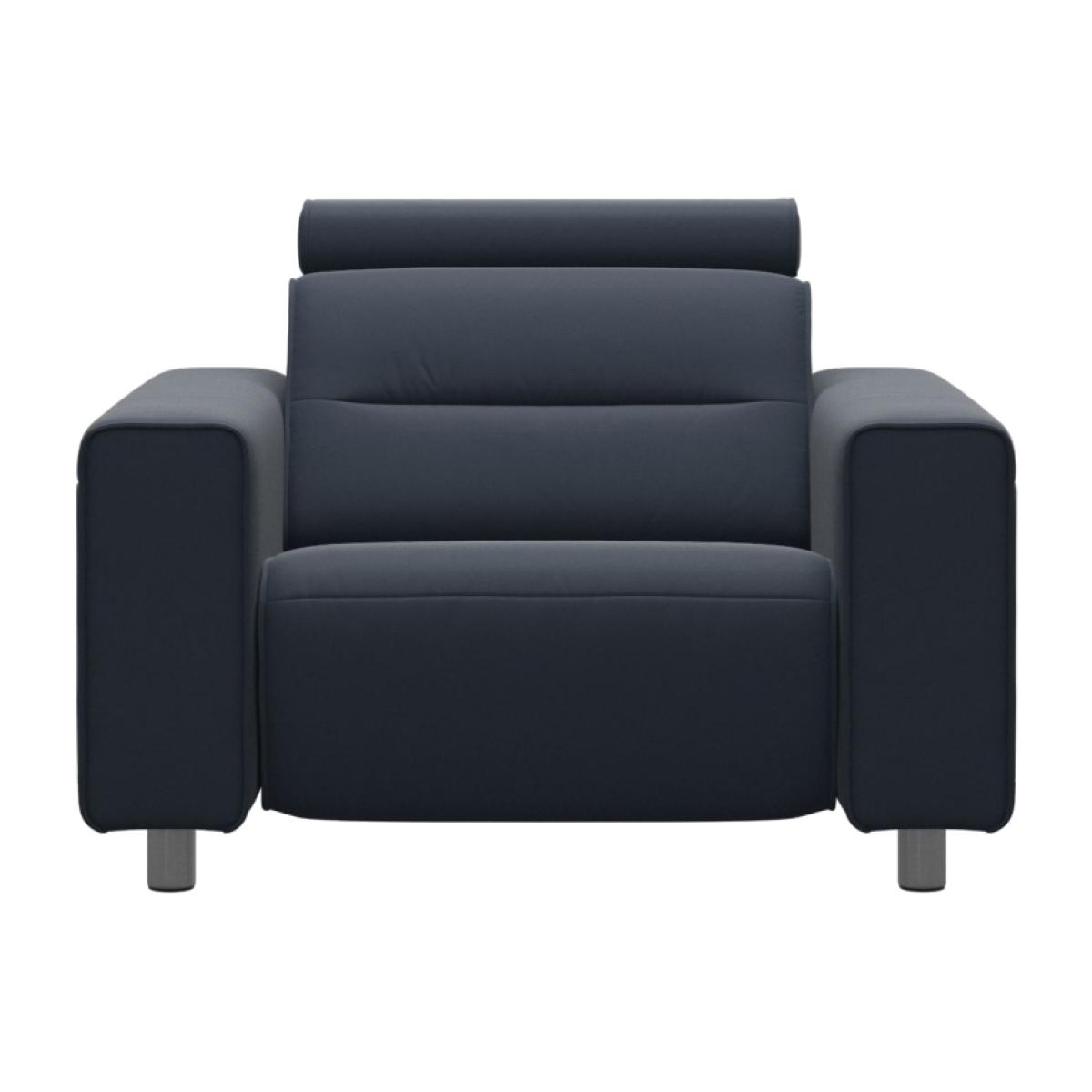 Stressless Emily Chair With Wide Arms - Fabric, Steel, Minimal – image 1