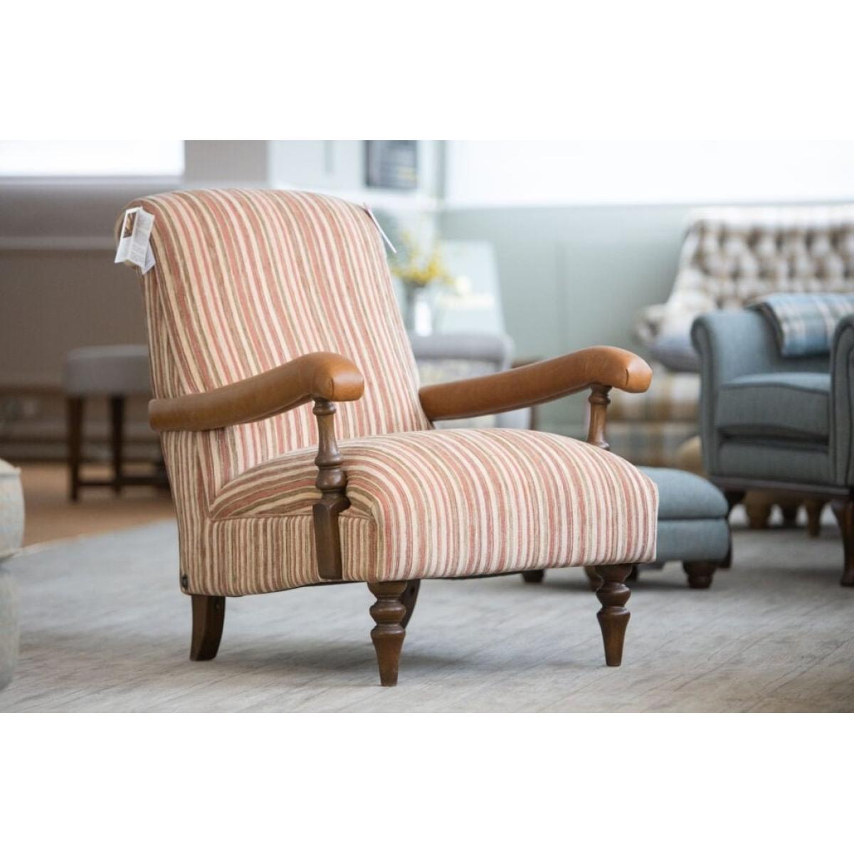 Wood Bros Clayton Fabric Fireside Armchair - Fabric Grade C – image 3