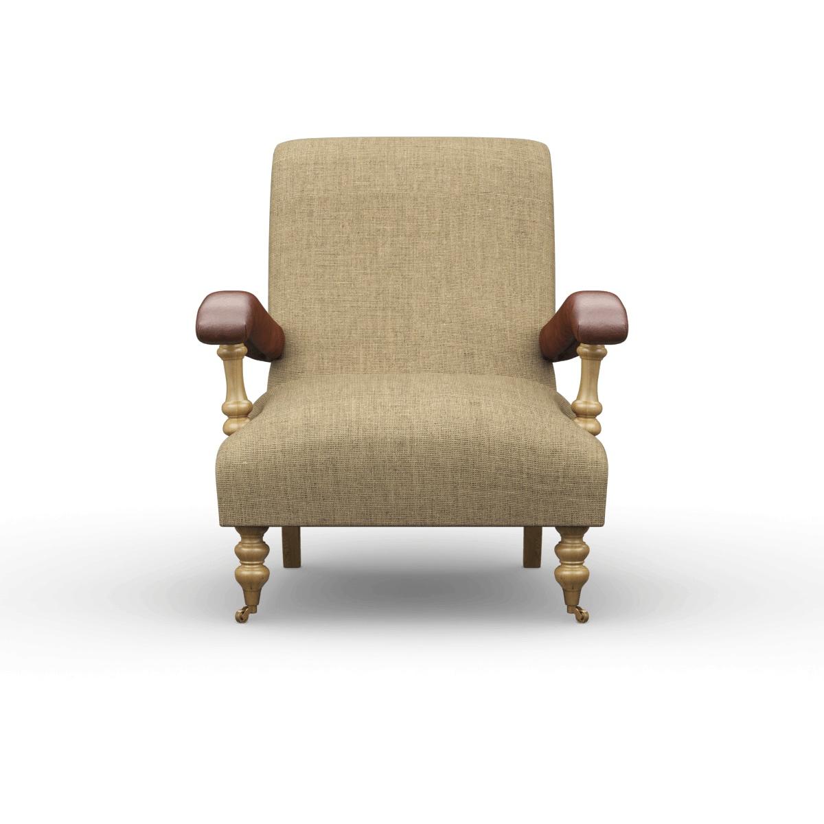 Wood Bros Clayton Fabric Fireside Armchair - Fabric Grade C – image 4