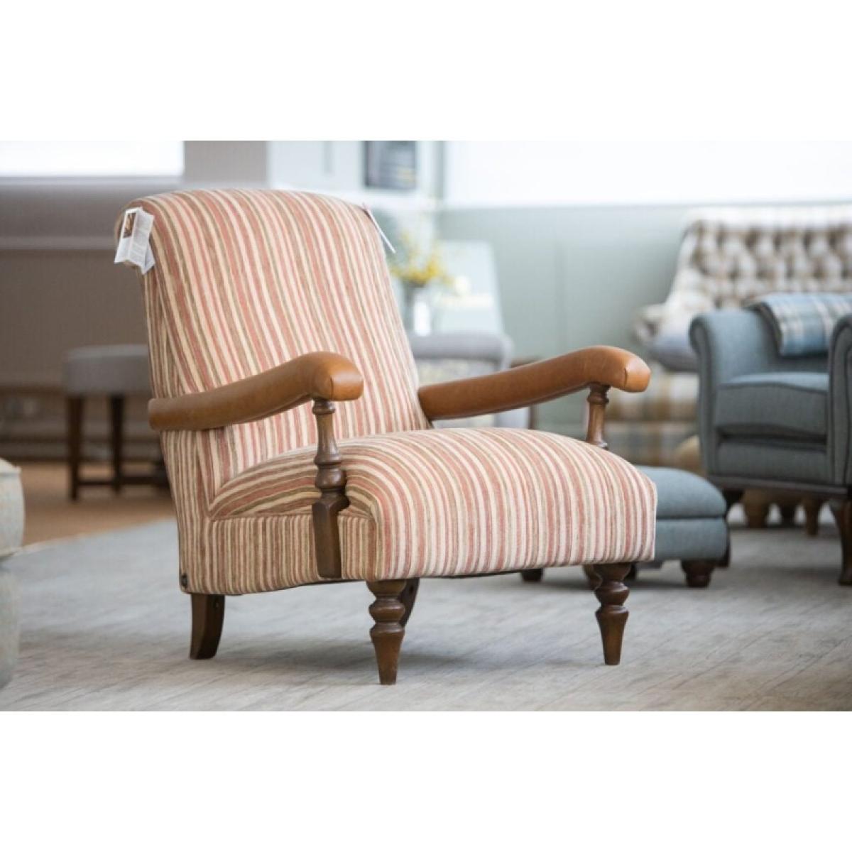 Wood Bros Clayton Fabric Fireside Armchair - Fabric Grade C – image 5