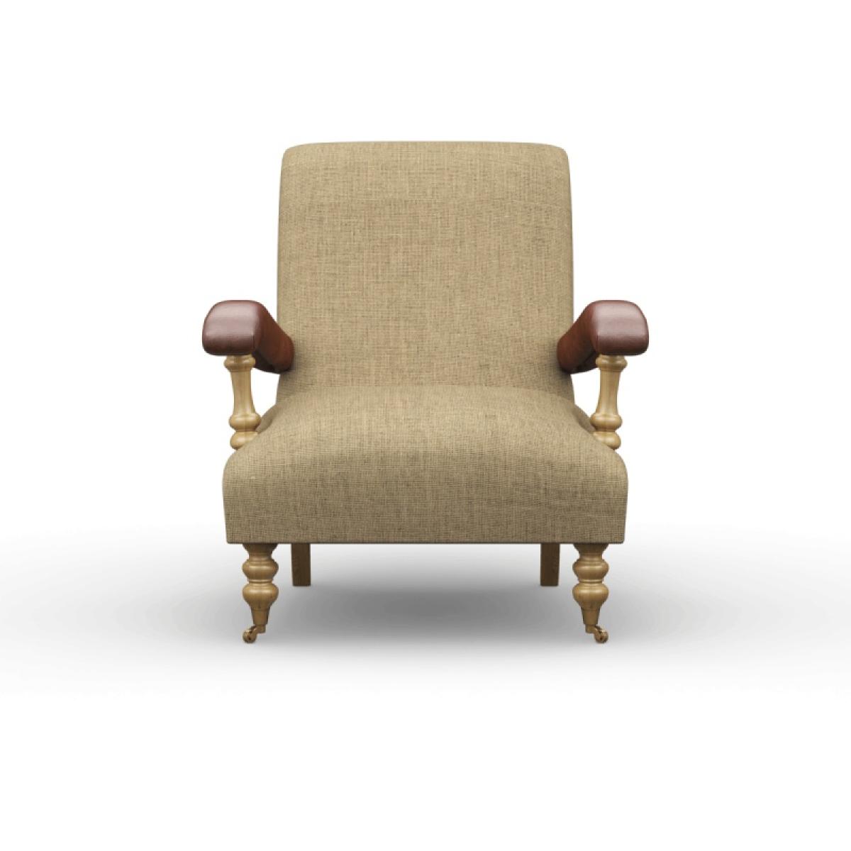 Wood Bros Clayton Fabric Fireside Armchair - Fabric Grade C – image 6