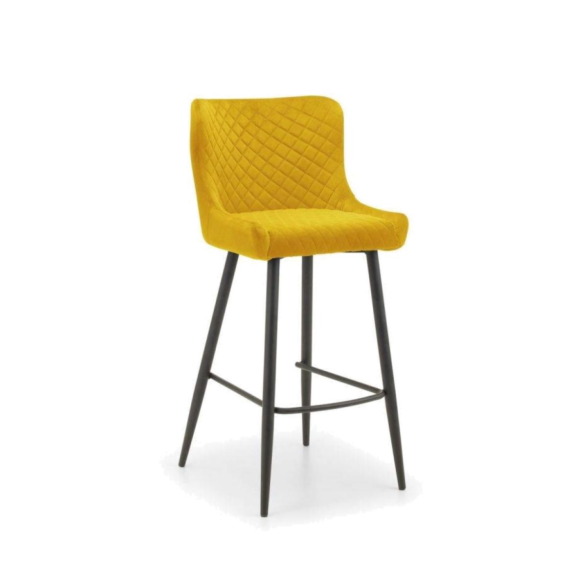 Swyft Model 01 Armchair - Velvet Mustard, Faux Leather