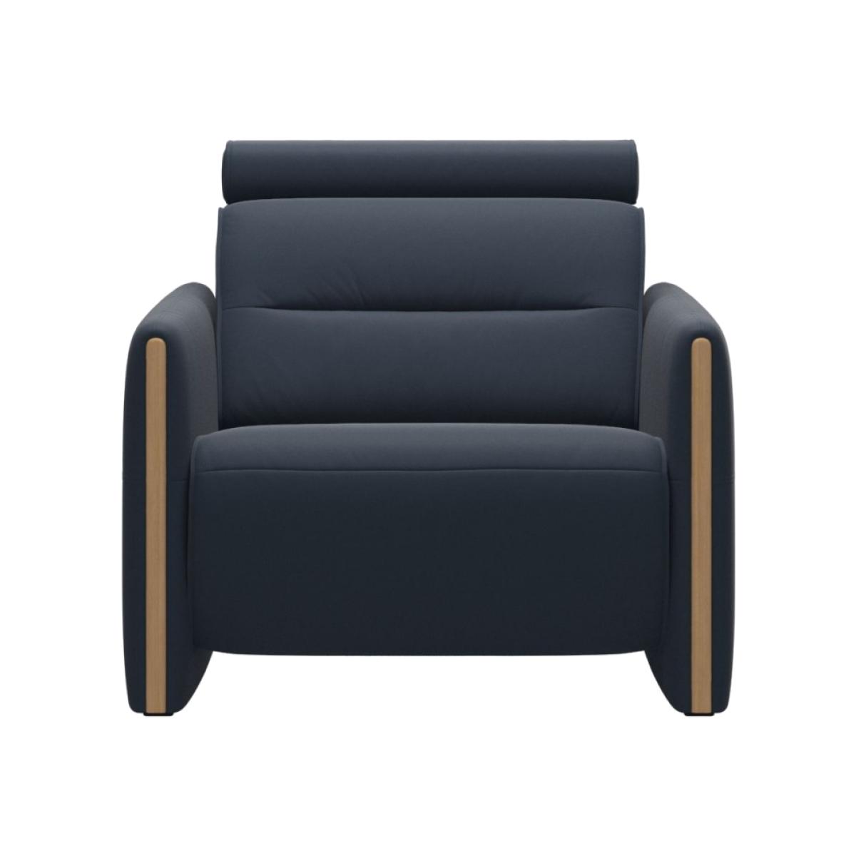 Stressless Emily Power Recliner Chair With Wood Arm - Batick Leather, Minimal – image 1