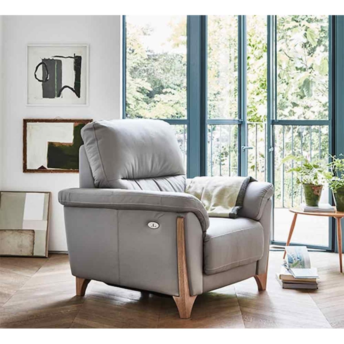 Ercol Enna Armchairs - Fixed - Fabric Grade U – image 2