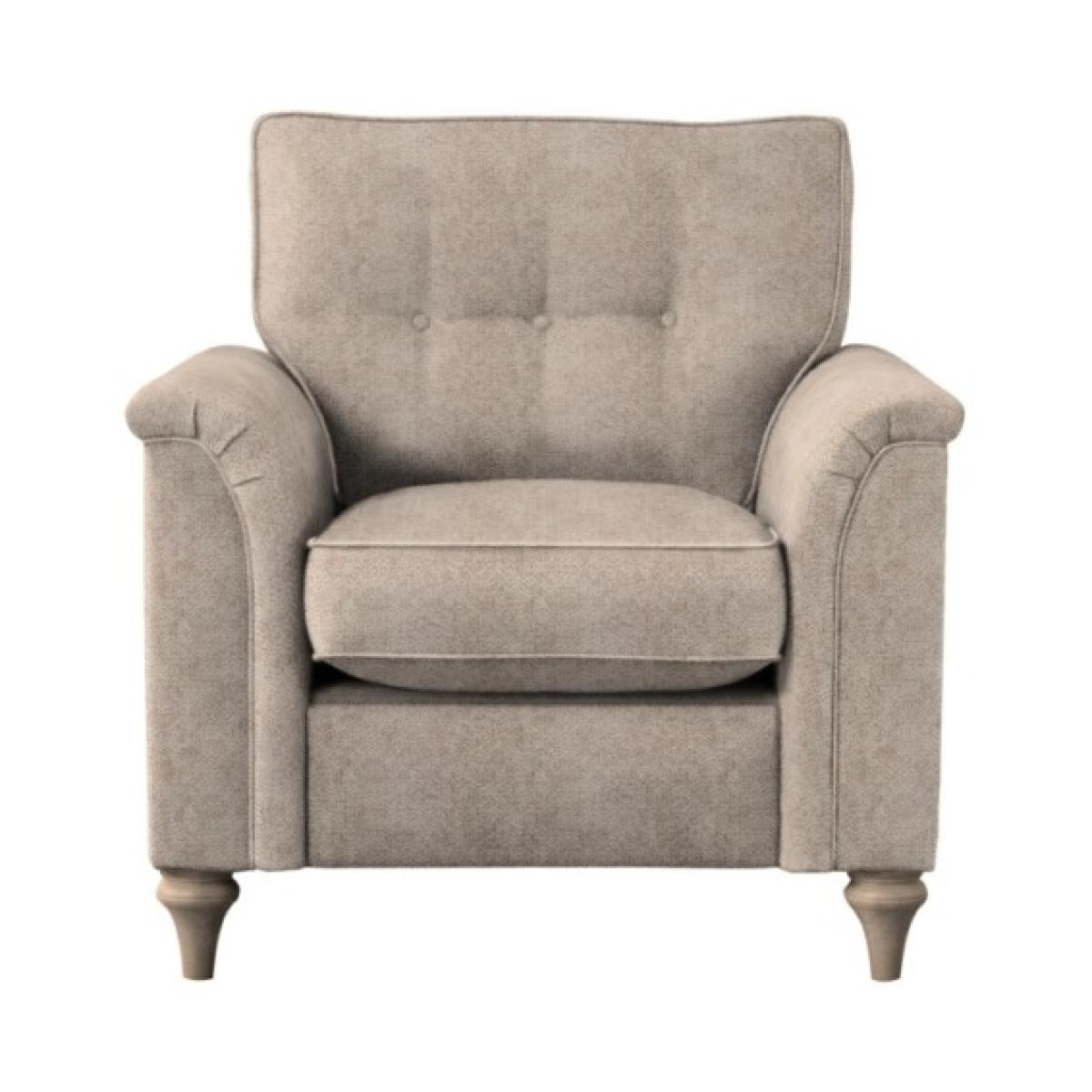 Parker Knoll Rowan Button Back Armchair - Fabric Grade C, Cotton – image 2