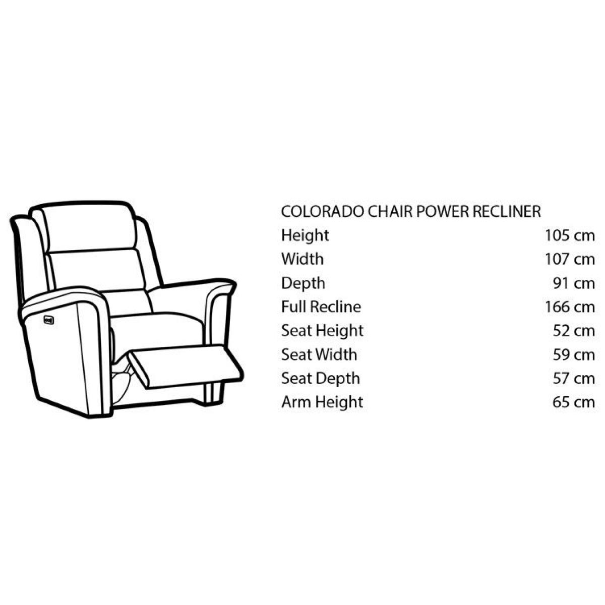 Parker Knoll Colorado Power Recliner Leather Armchair – image 2