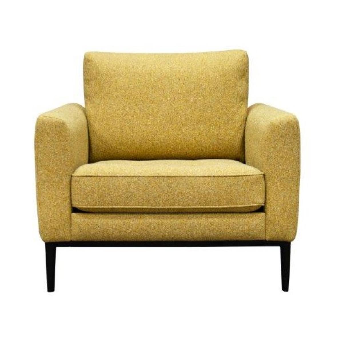 Jay Blades X G Plan Ridley Chair - Body Accent Fabric - Wooden Leg, Leather, Tweed – image 2