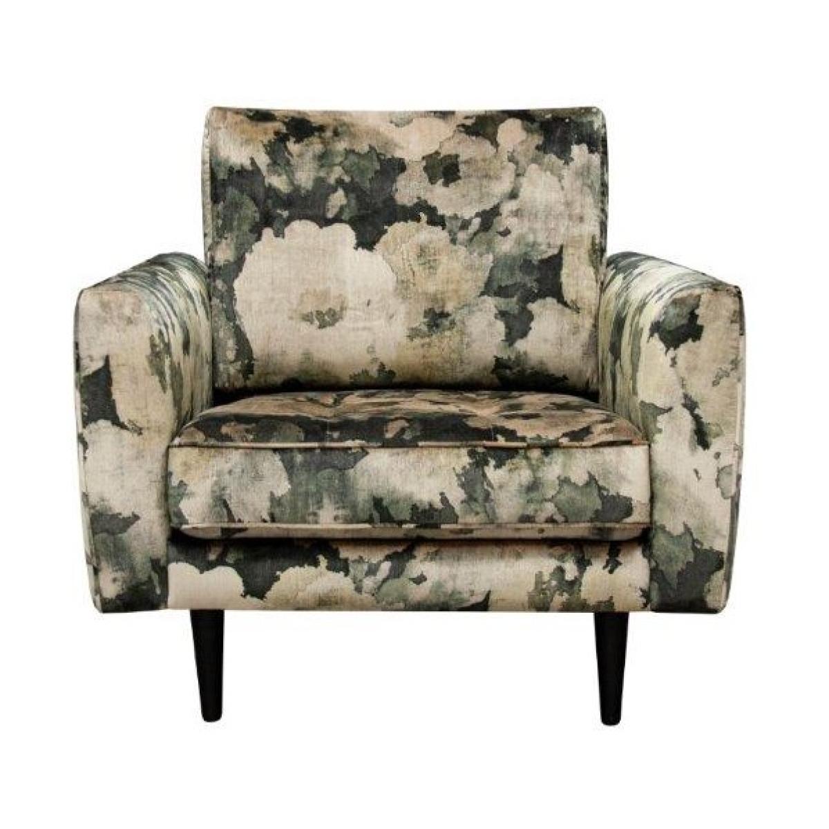 Jay Blades X G Plan Ridley Chair - Body Accent Fabric - Wooden Leg, Leather, Tweed – image 4