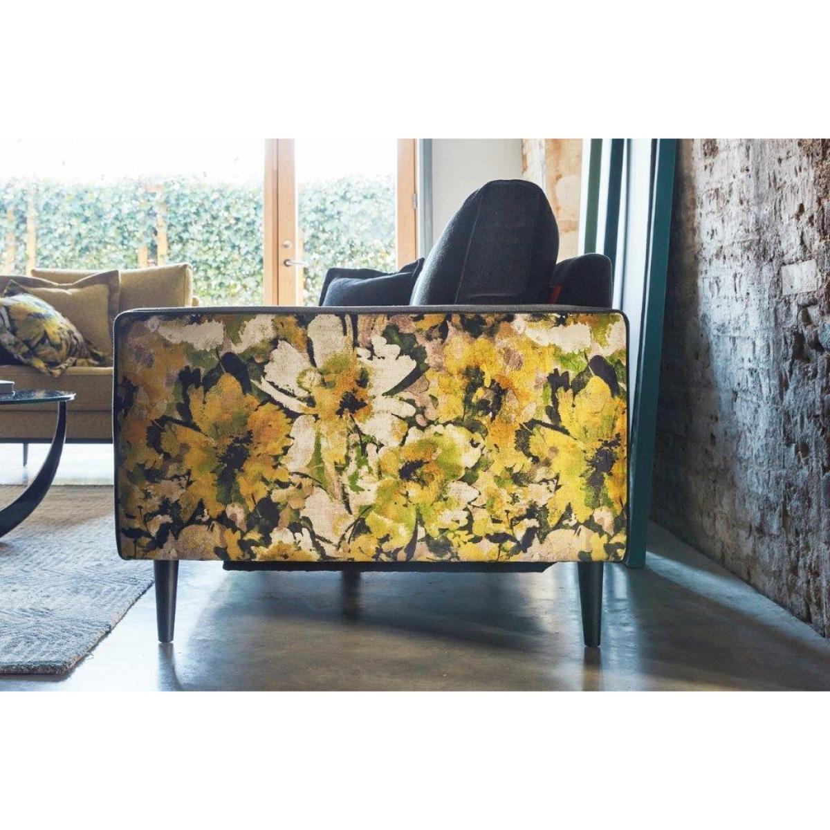 Jay Blades X G Plan Ridley Chair - Body Accent Fabric - Wooden Leg, Leather, Tweed – image 8