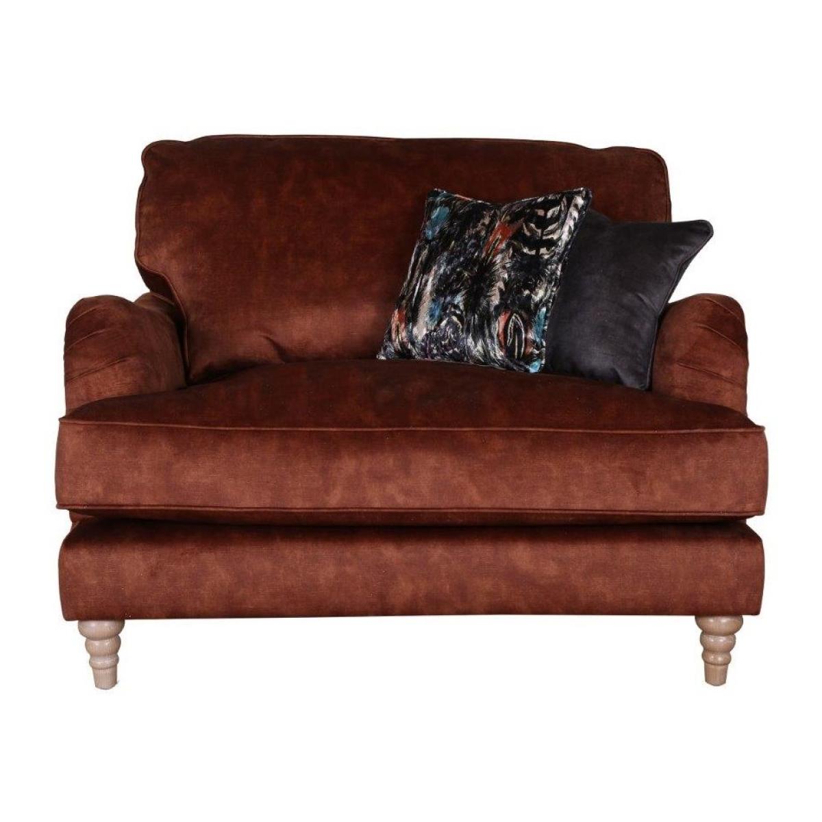 Downtown Lorelai Love Chair - Capri Leather, Geometric – image 2