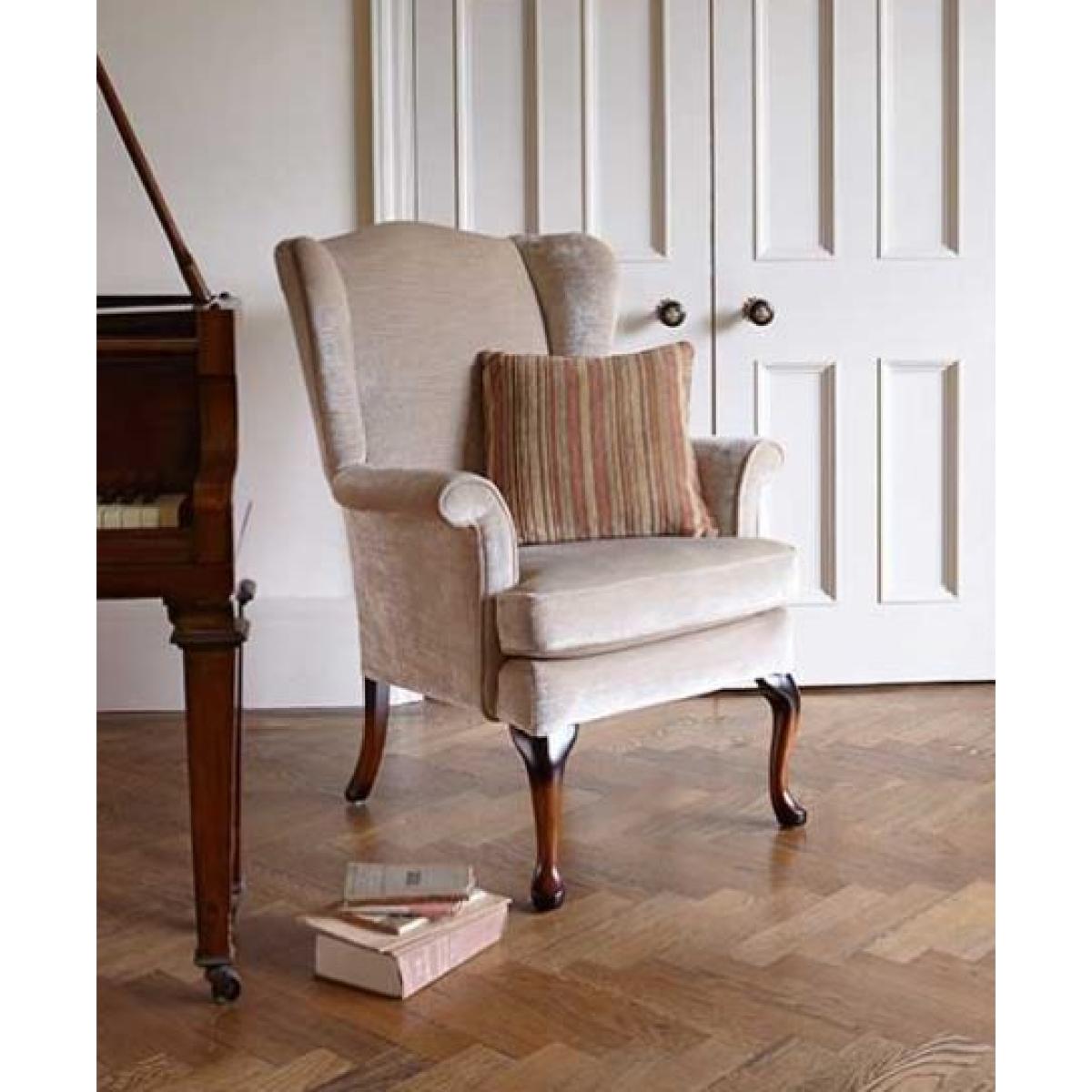 Parker Knoll Hartley Wing Chair Fabric – image 3