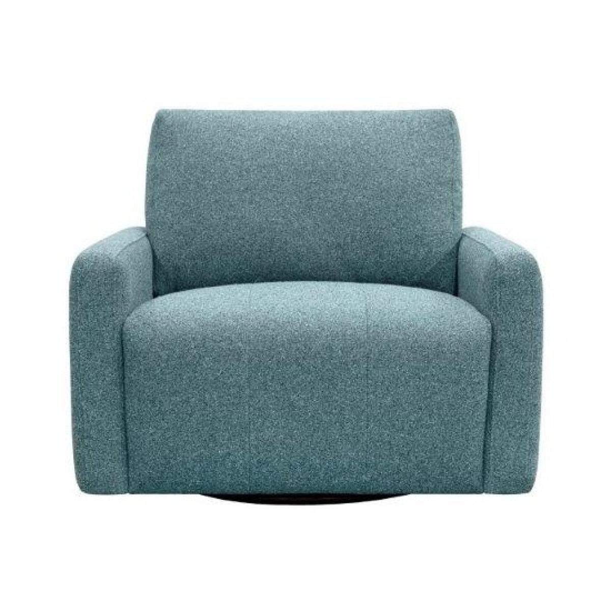 Jay Blades X G Plan Morley Swivel Chair - Leather, Tweed – image 2