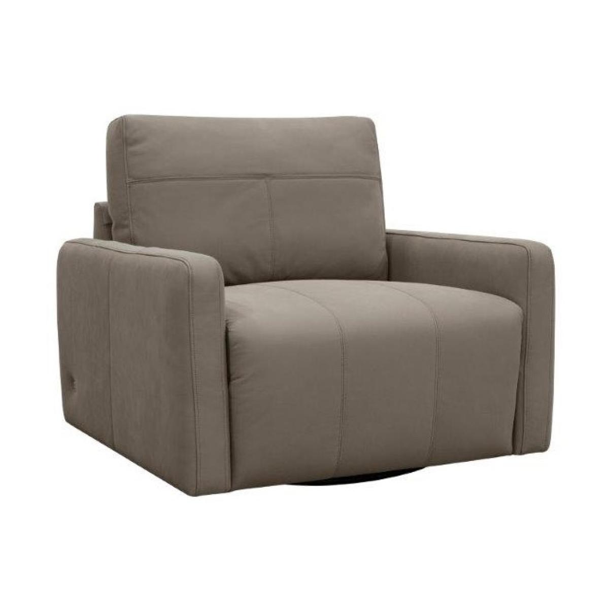 Jay Blades X G Plan Morley Swivel Chair - Leather, Tweed – image 12