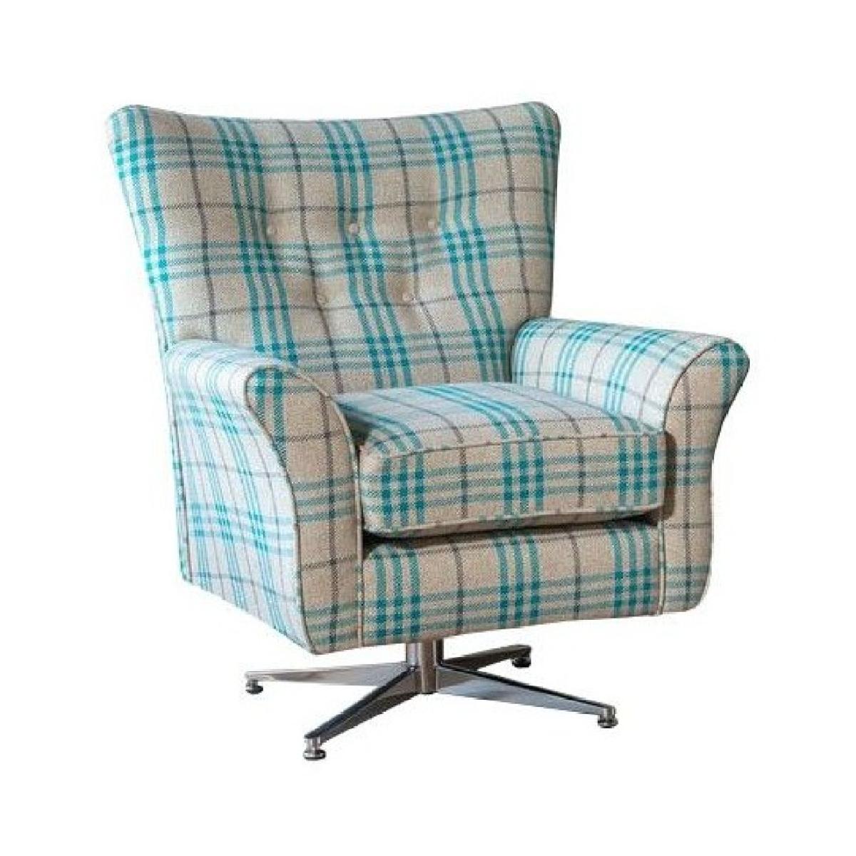 Downtown Bilbao Fabric Swivel Chair - Fabric Grade A – image 2