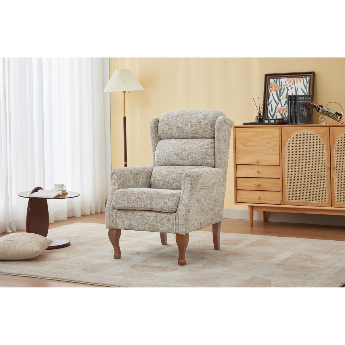 Hawksmoor Fireside Fabric Chair - Frost – image 11