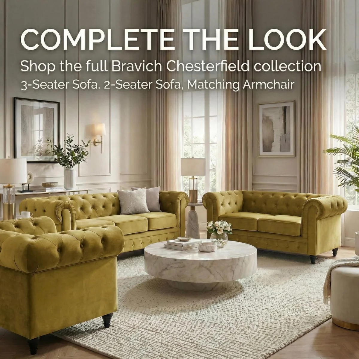 Chesterfield Armchair – image 2