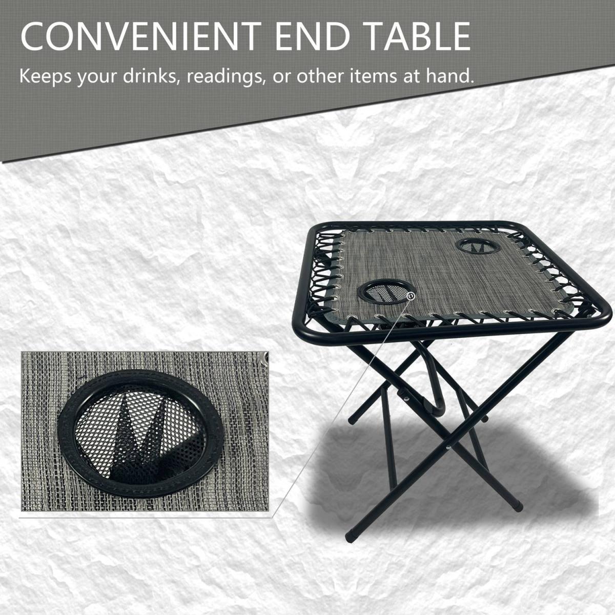 Sun Recliner Table Set - Grey – image 4