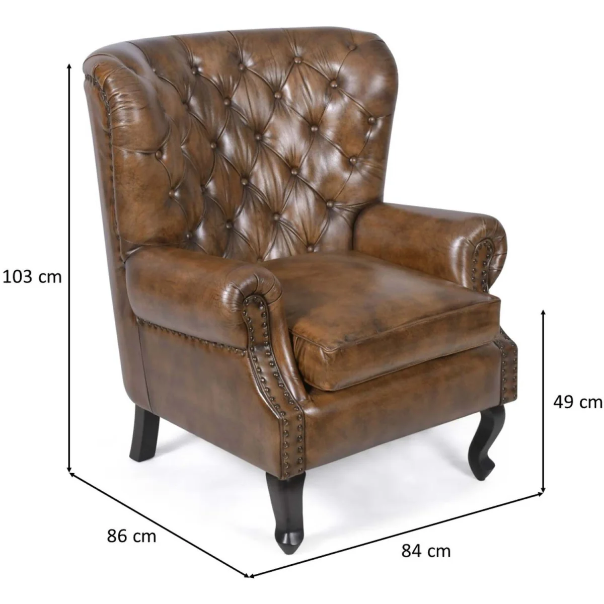 Cavendish Armchair - Old English – image 8