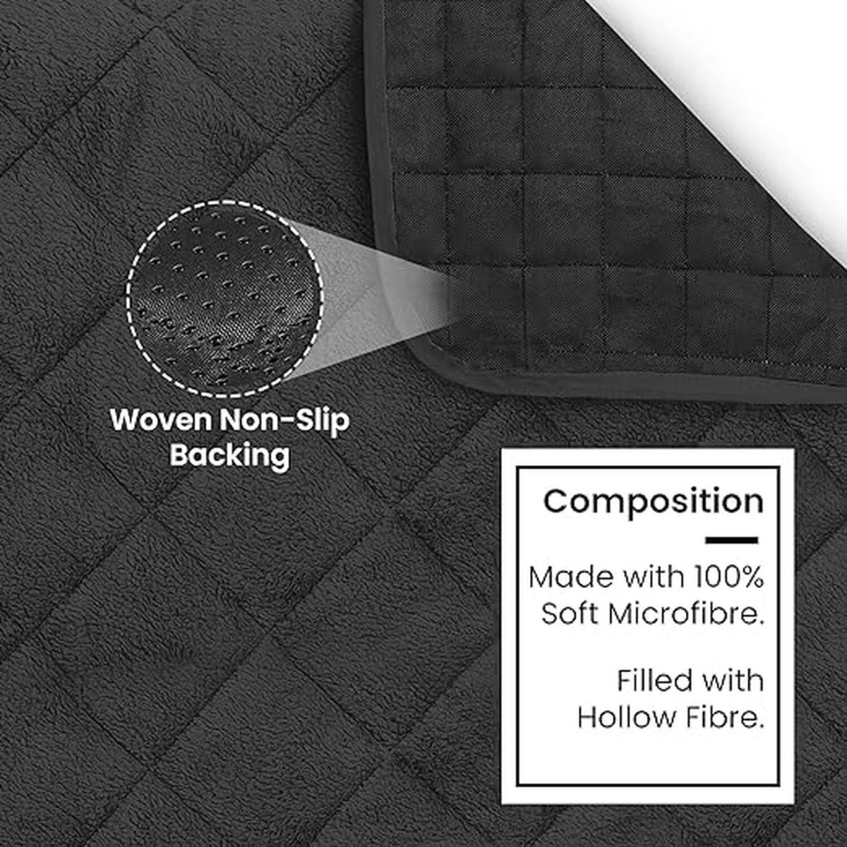 Snug Teddy Soft Sofa Protector - Silver / Armchair – image 6