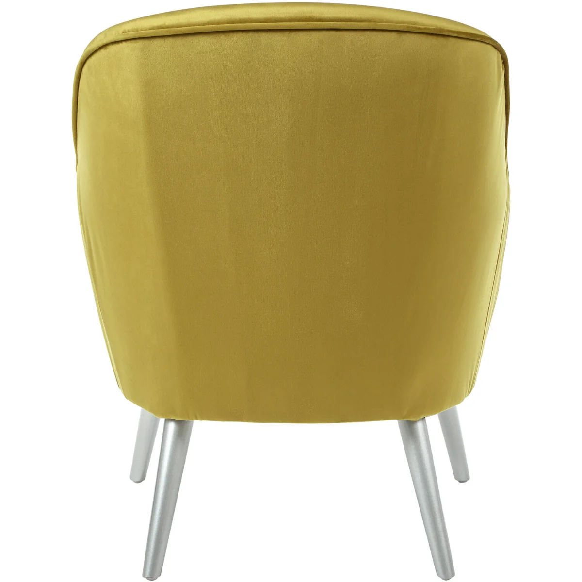 Louxor Mustard Velvet Armchair - Yellow – image 4