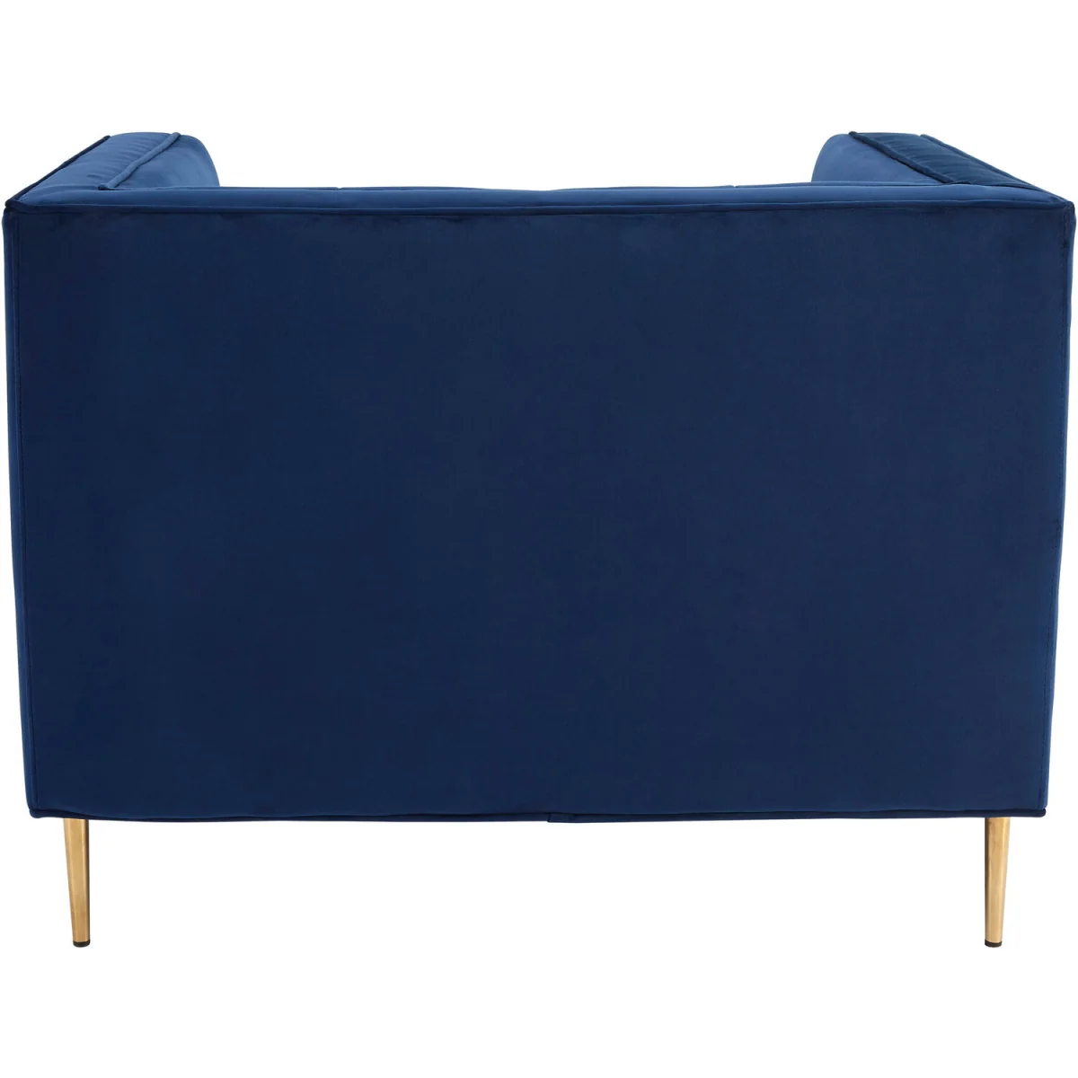 Otylia Deep Blue Velvet Armchair - Blue – image 2