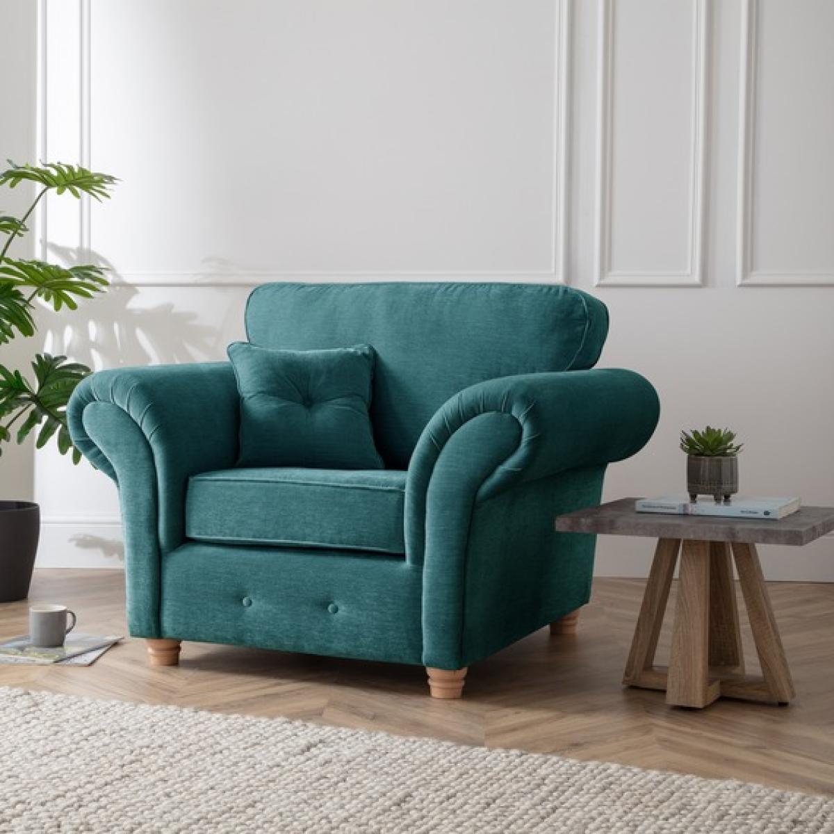 The Amy Armchair - Emerald