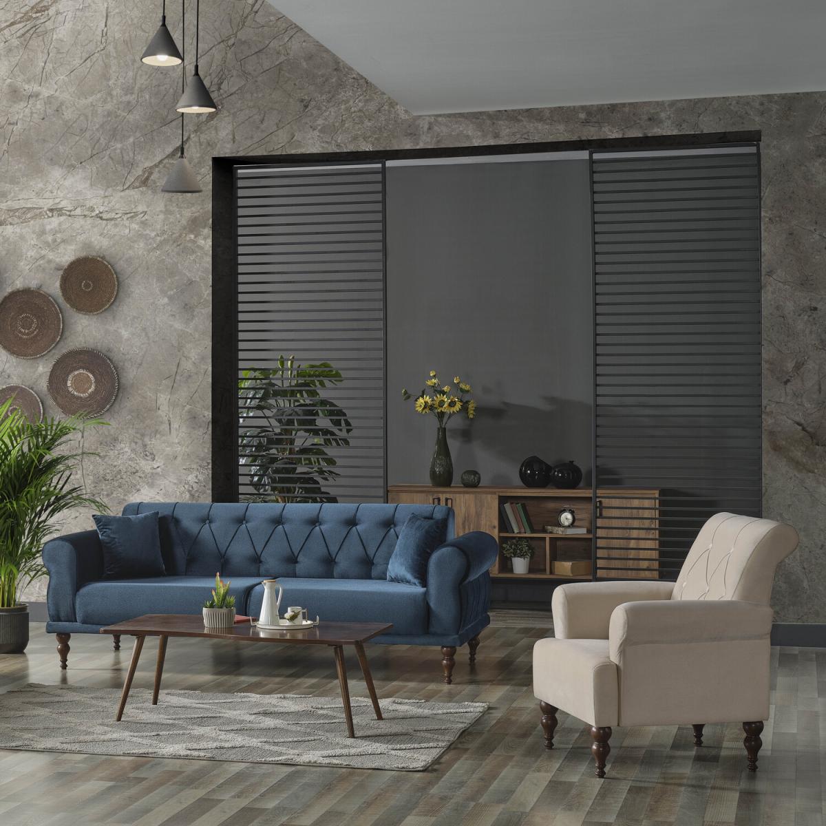 Pera Adelya Armchair - Beige – image 5