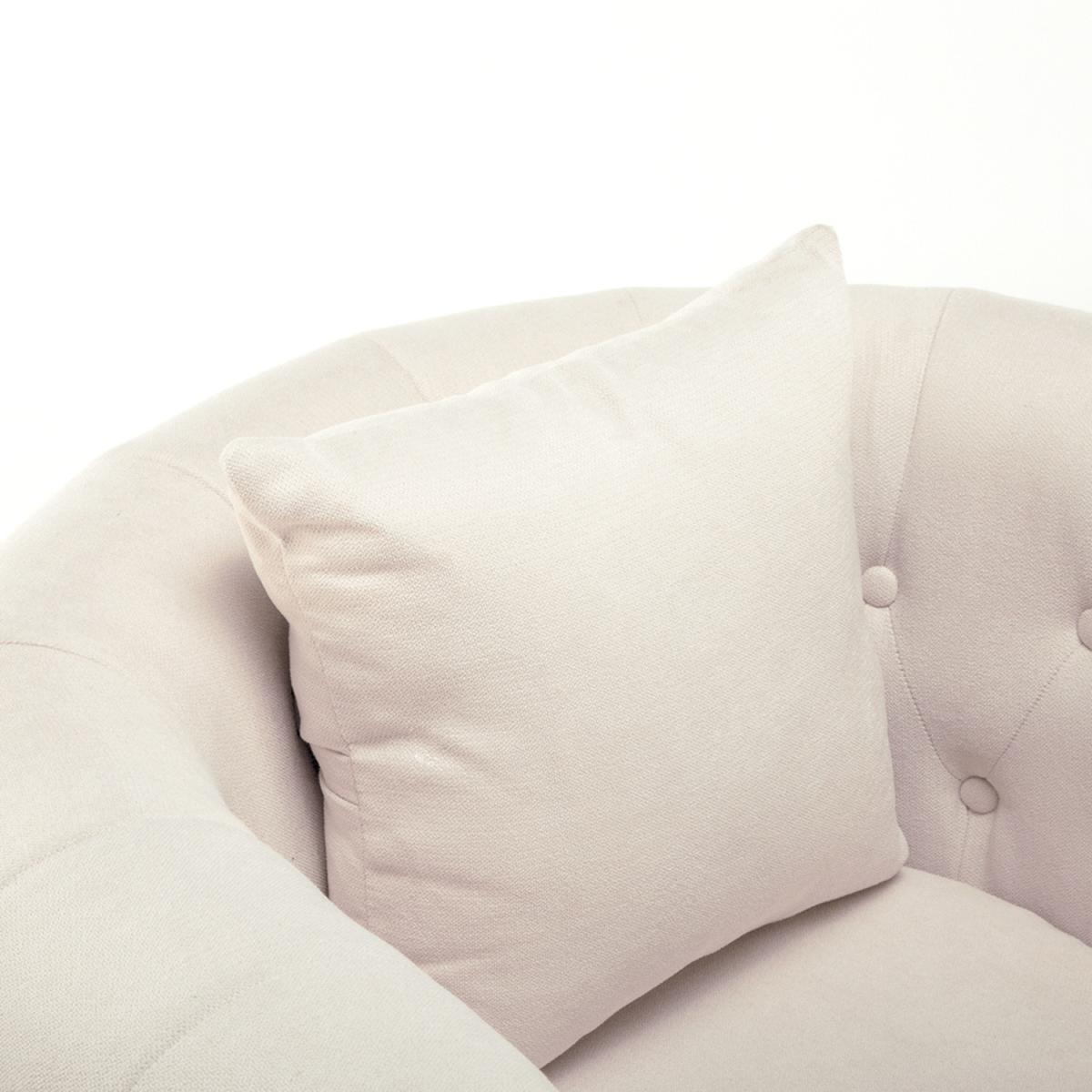 Cashmere Linen Arm Chair - Beige – image 3