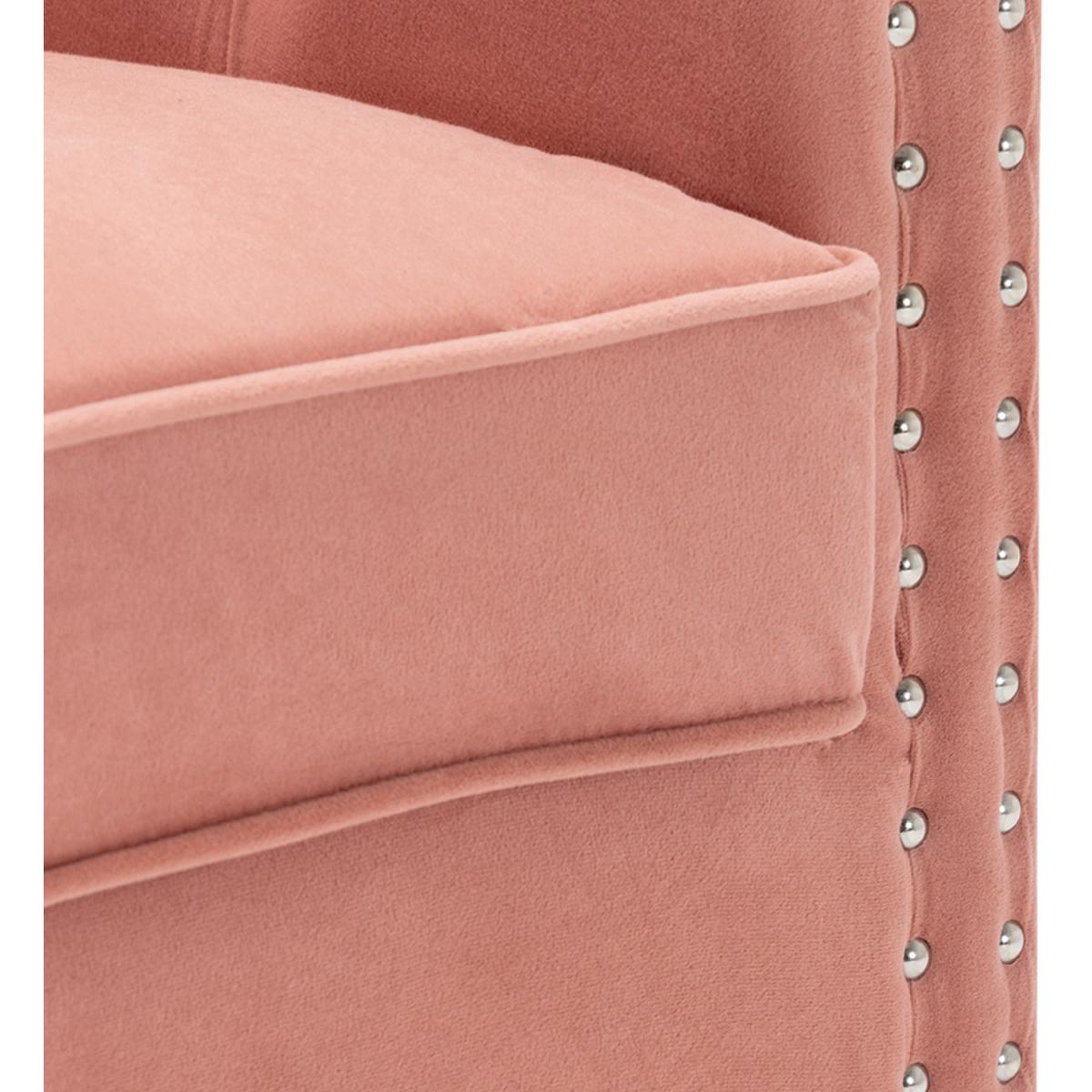 Buttoned Tufted Armchair - Royal Blue – image 10