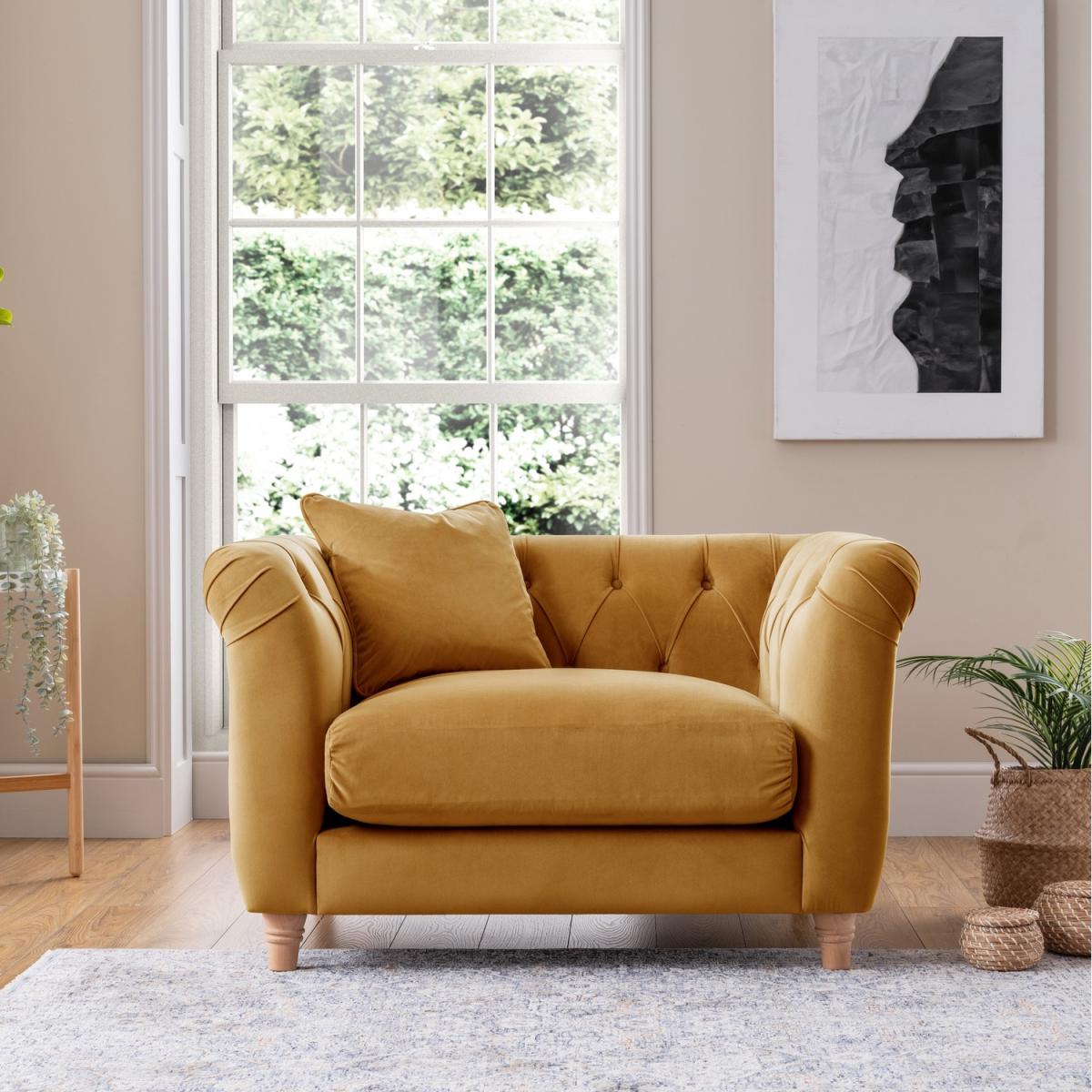 The Annabelle Armchair - Ochre – image 1
