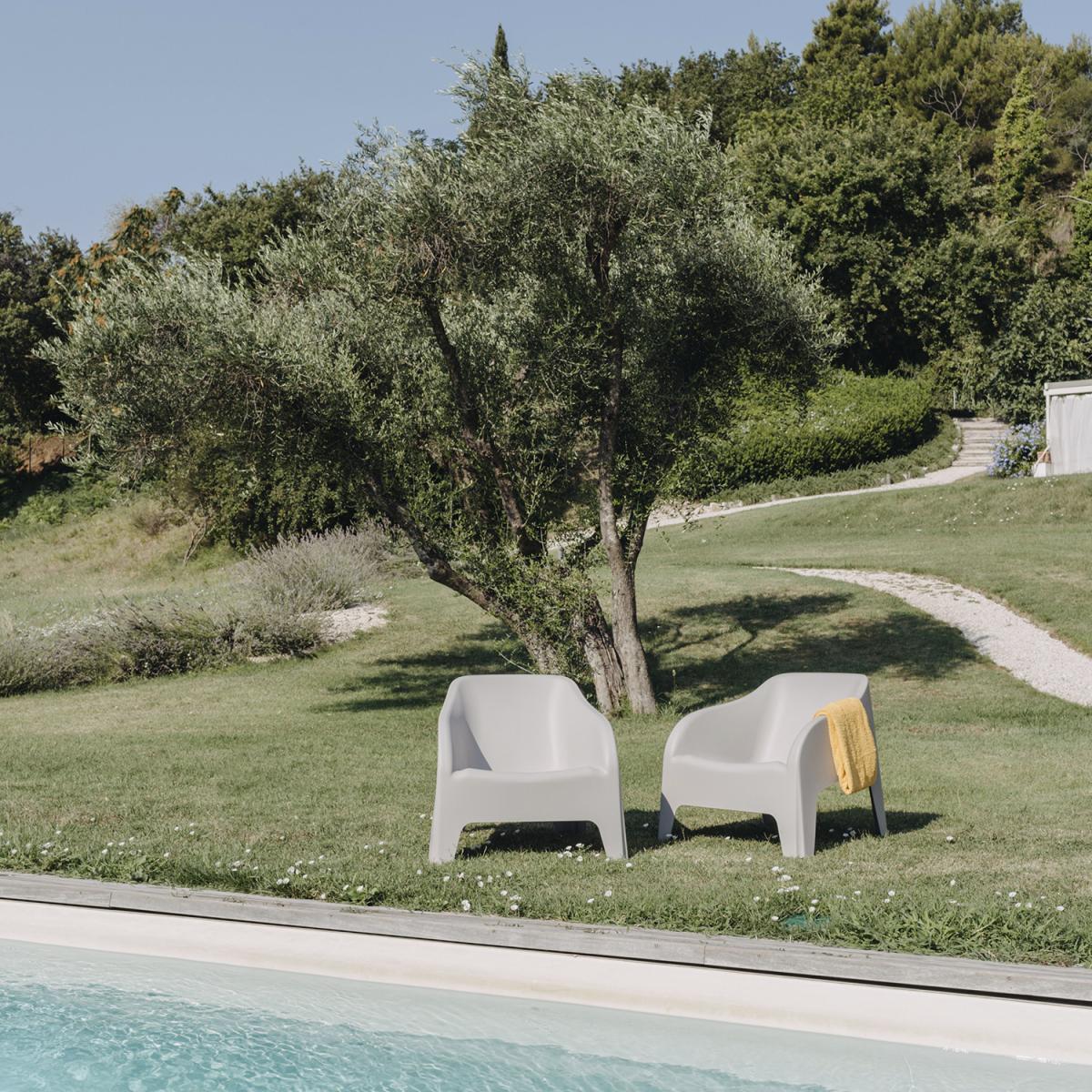 Petra Stackable Armchair - Off-white – image 4