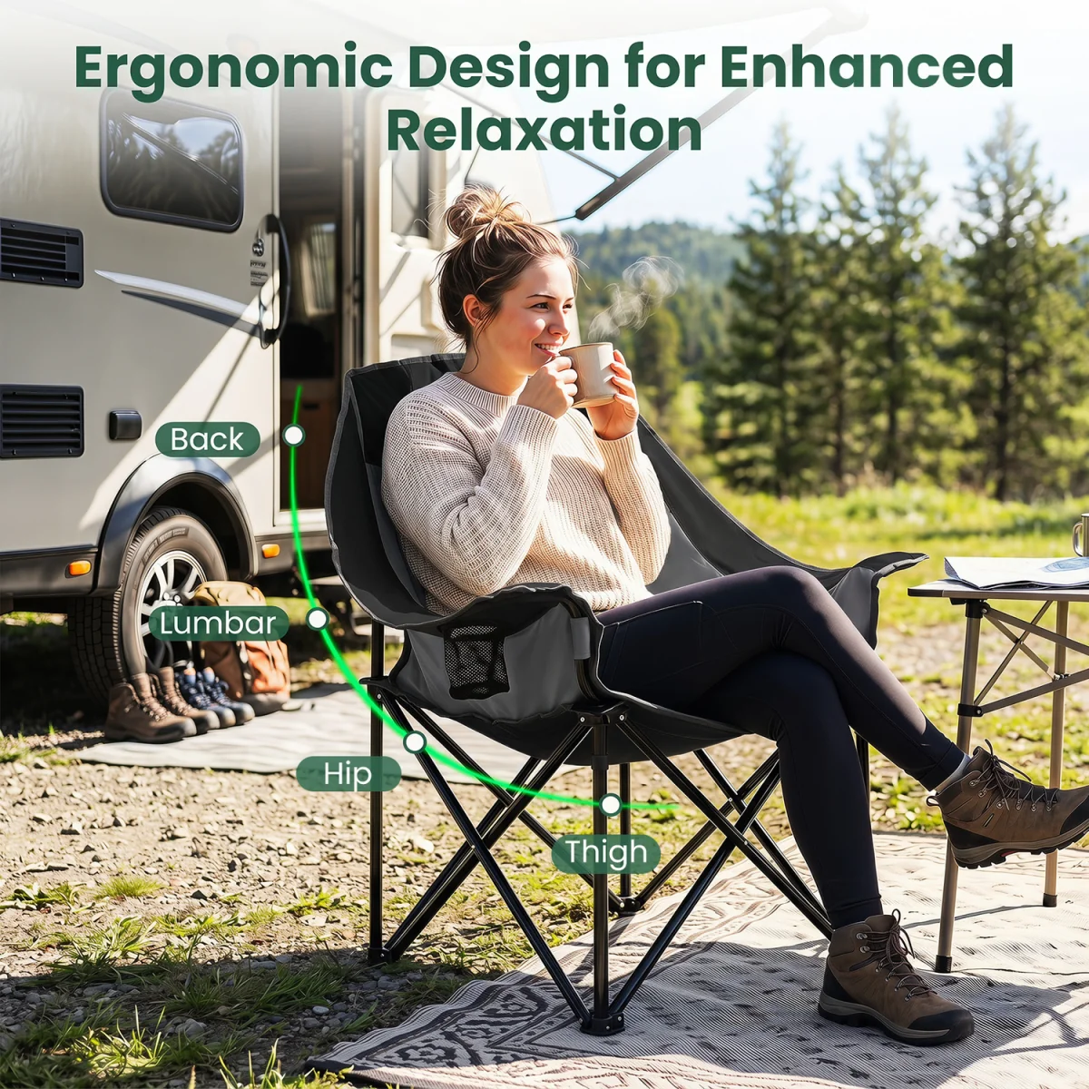 Oversized Folding Armchair – image 4