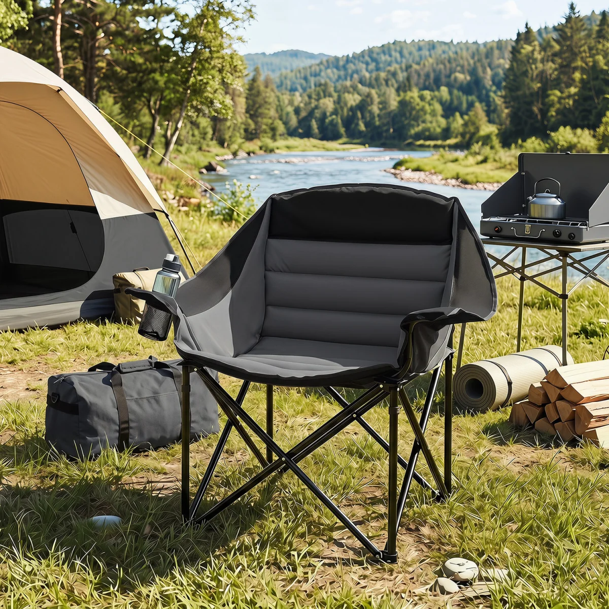 Oversized Folding Armchair – image 6