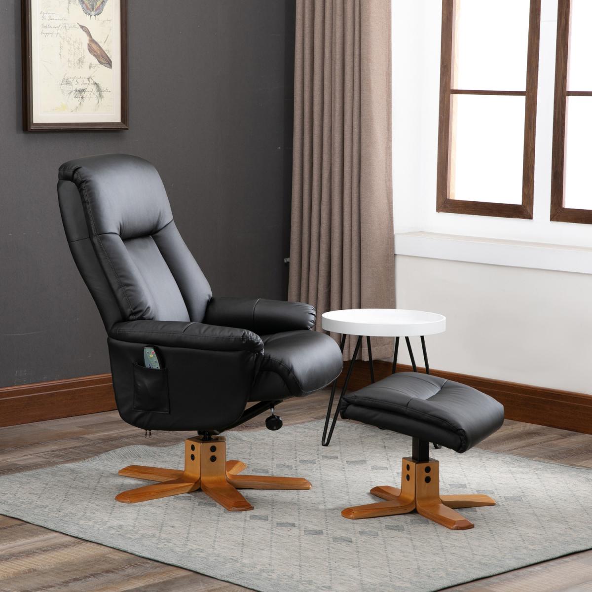 10 Point Massage Sofa Armchair Chair  - Black – image 2