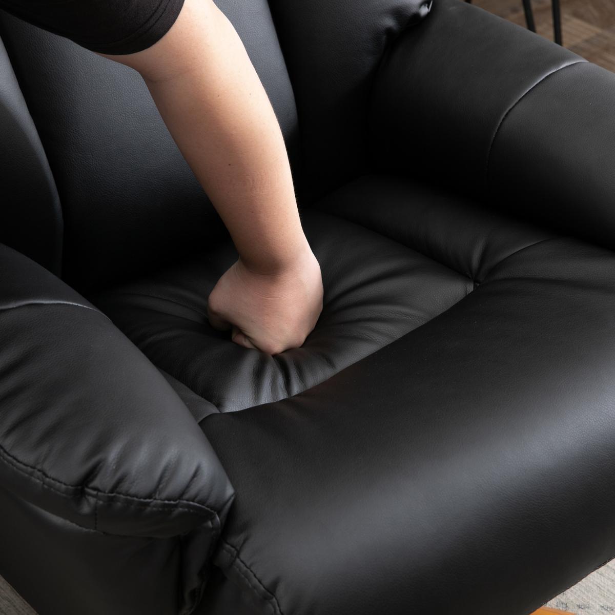 10 Point Massage Sofa Armchair Chair  - Black – image 9