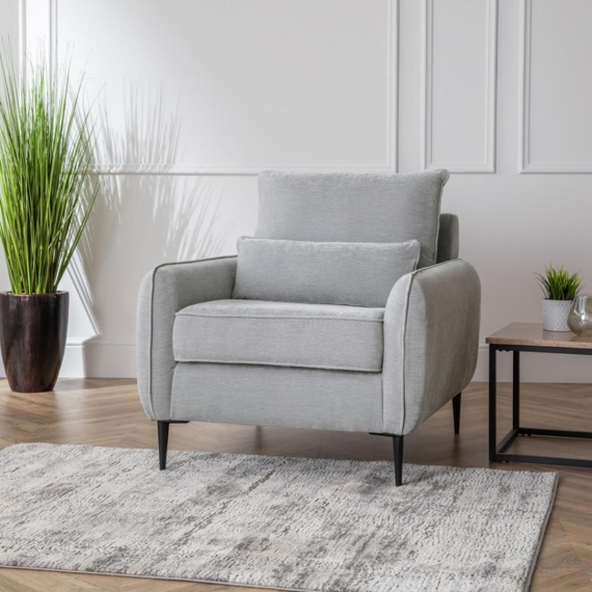 The Hannah Armchair - Ice
