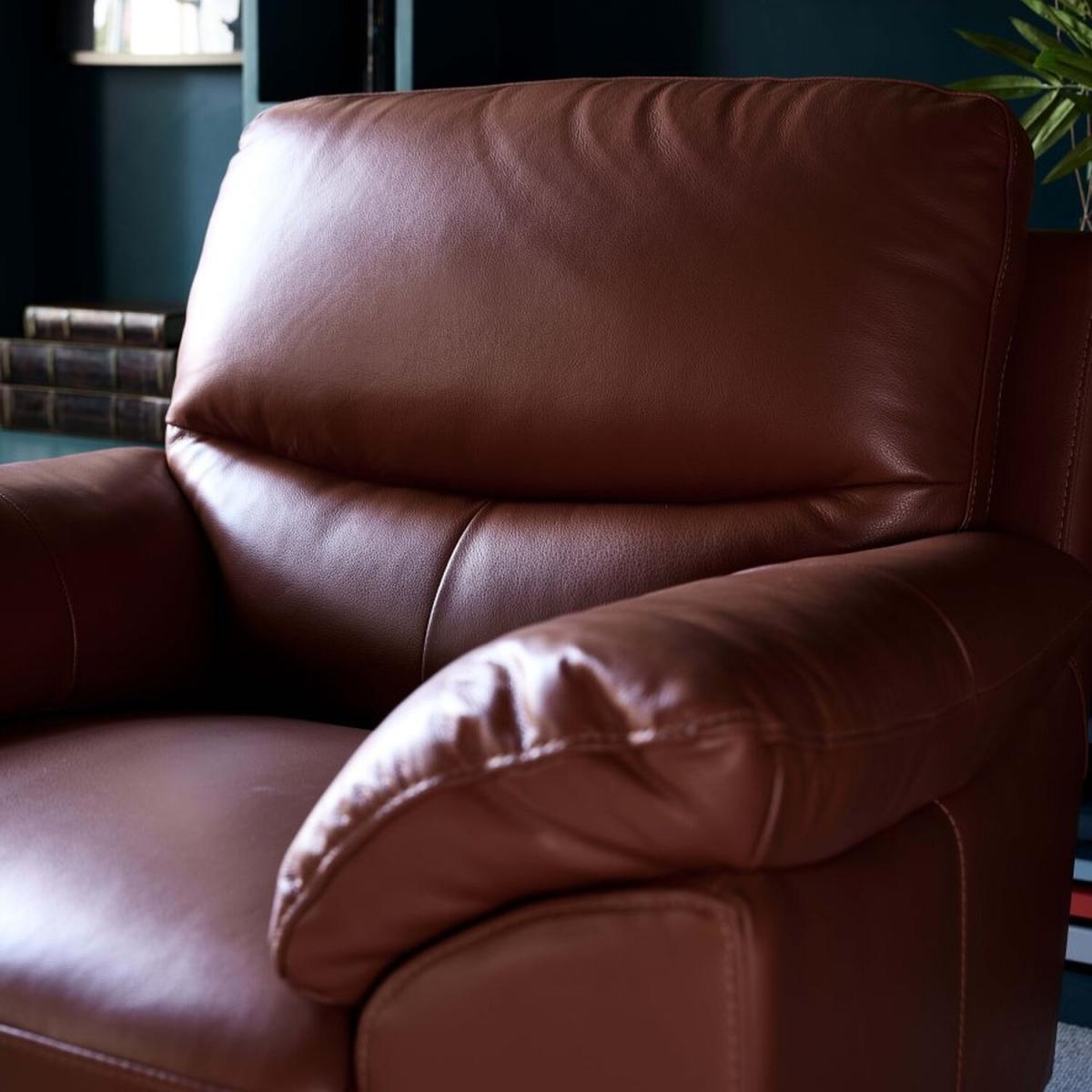 Vegas Armchair - Tan Leather – image 4