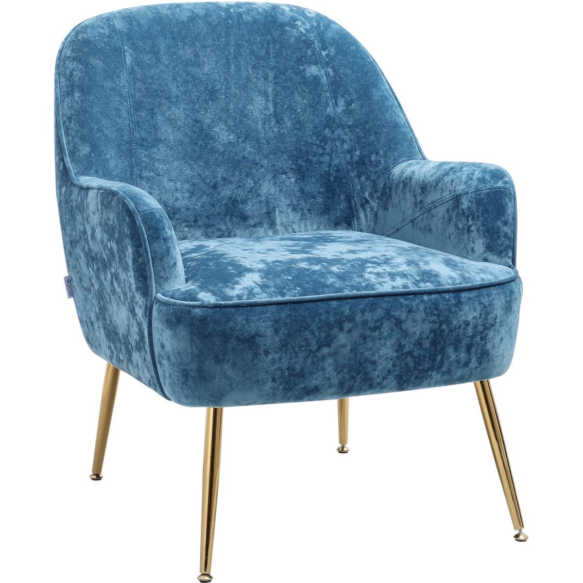 Elegant Velvet Ergonomic Armchair - Dark Green – image 3